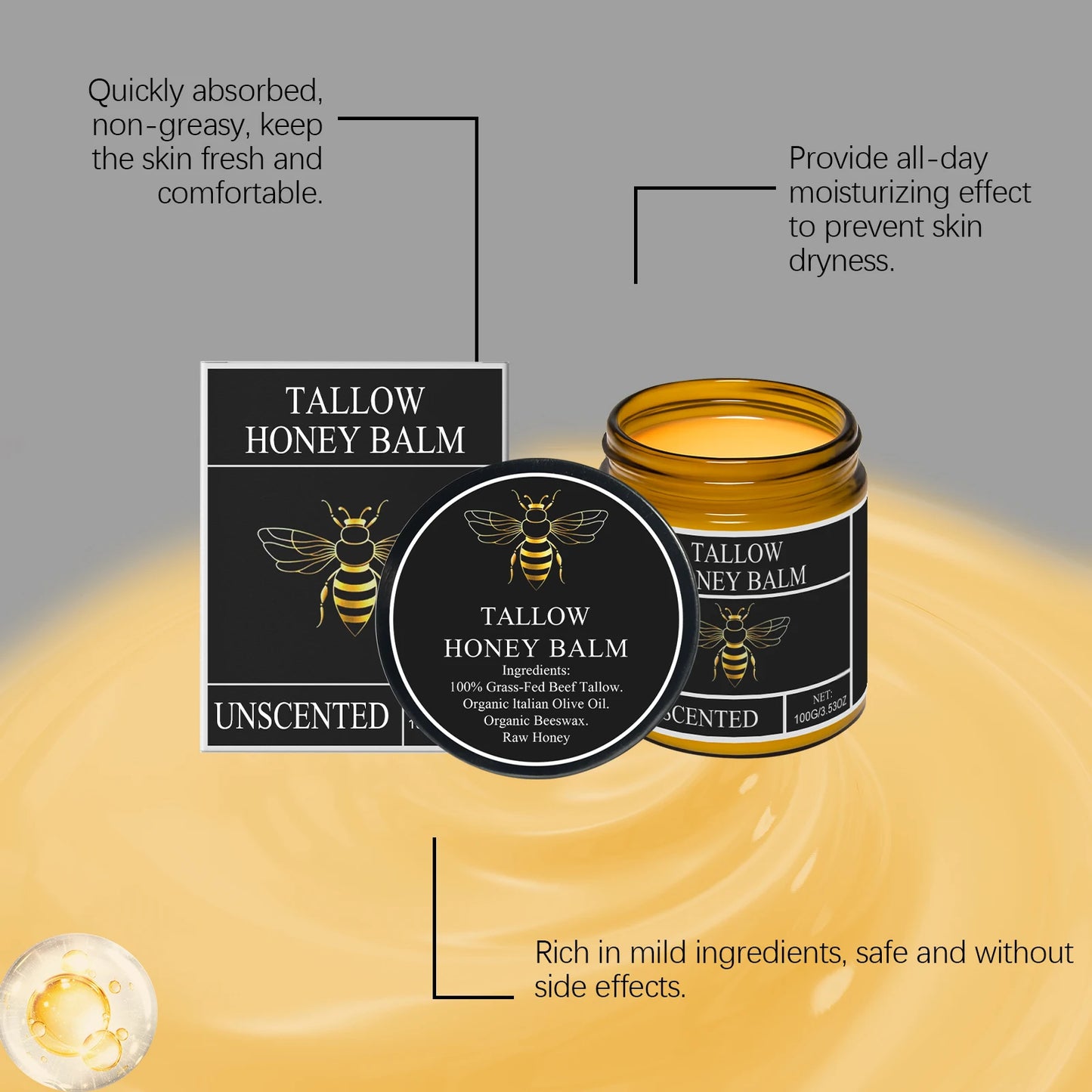 Nourishing Whipped Tallow & Honey Balm™