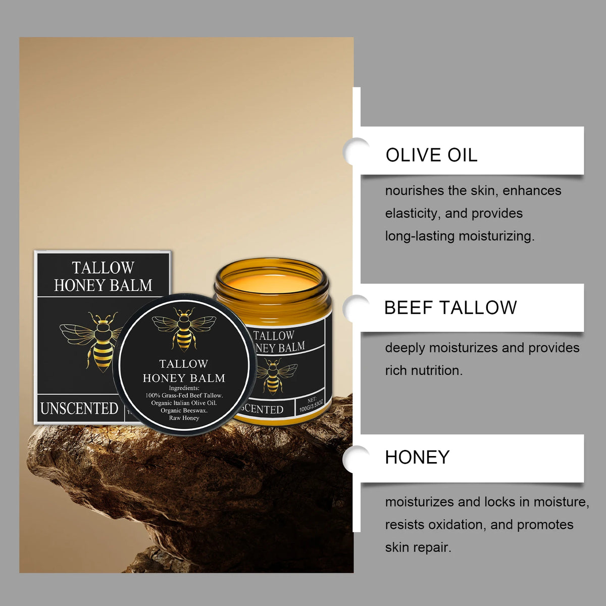 Nourishing Whipped Tallow & Honey Balm™